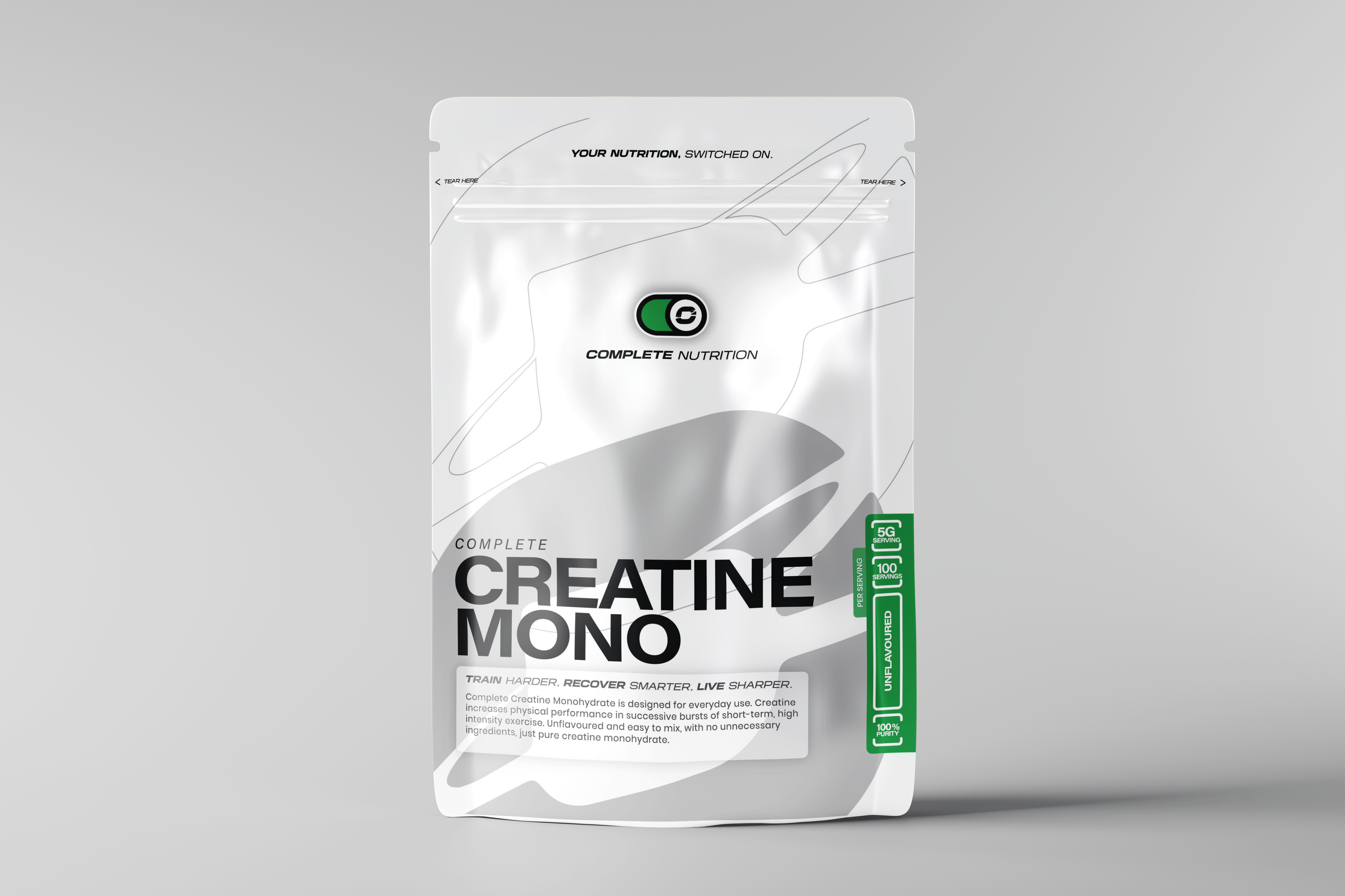 Complete Nutrition Creatine Monohydrate Powder 500g