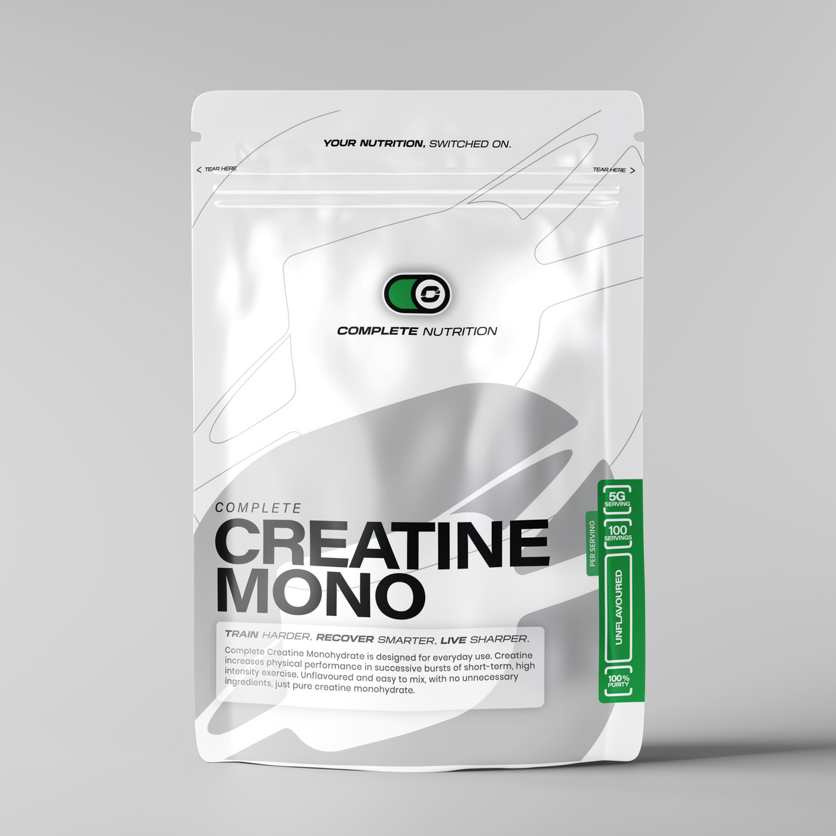Complete Nutrition Creatine Monohydrate Powder 500g