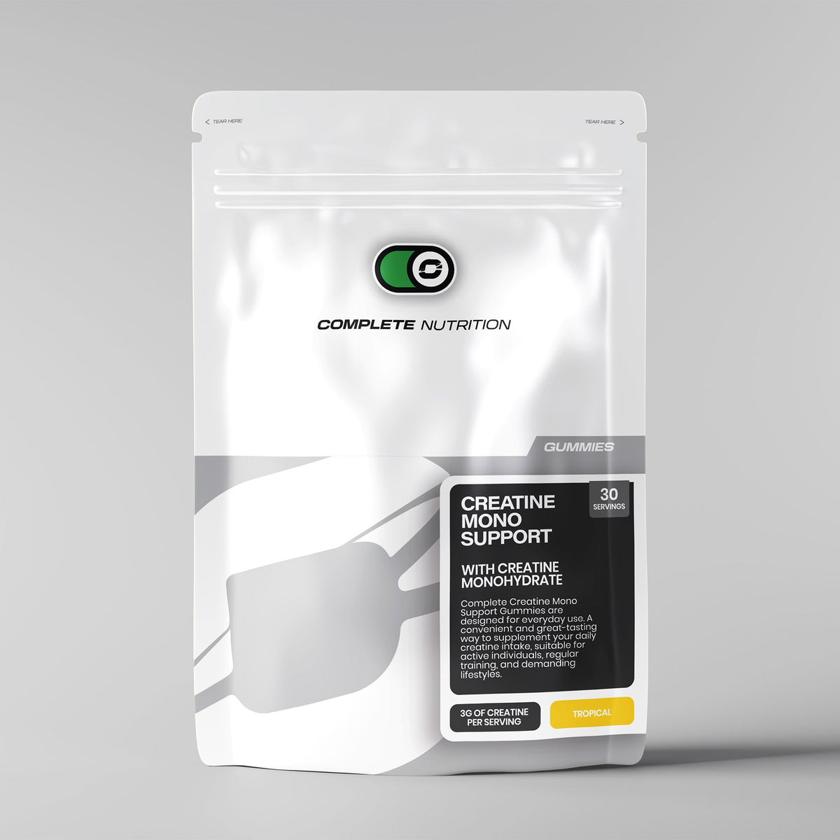Complete Nutrition Creatine Monohydrate Gummies - Tropical Flavour