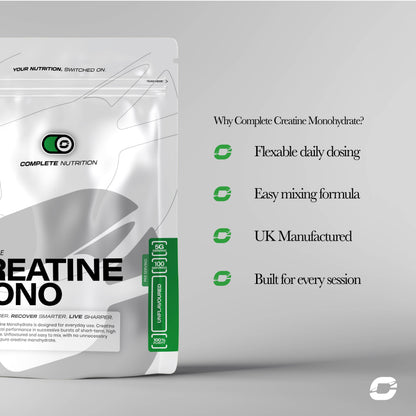 Complete Nutrition Creatine Monohydrate Powder 500g